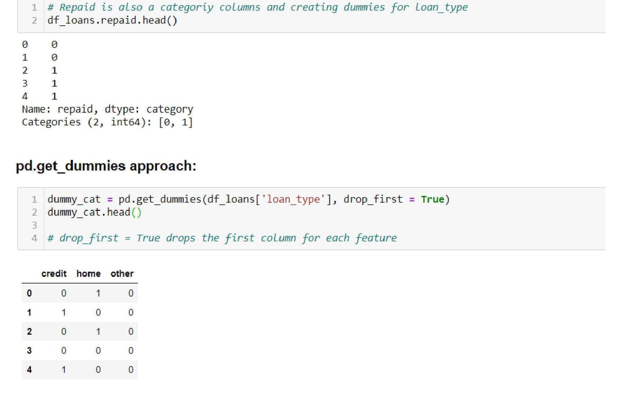 steps of data processing in machine learning