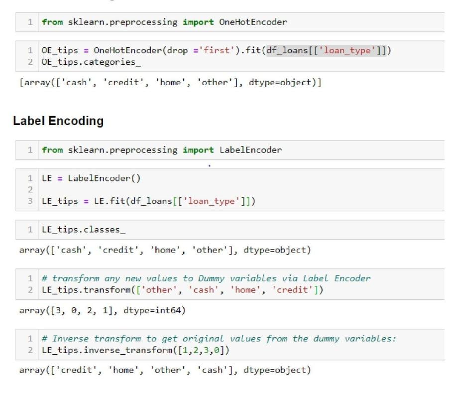 steps of data processing in machine learning