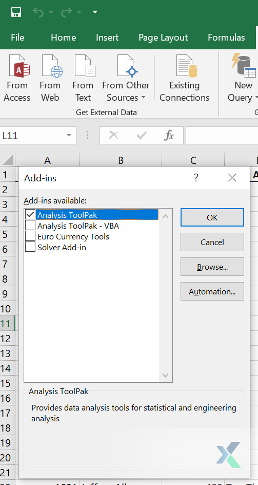 calculating summary statistics in excel