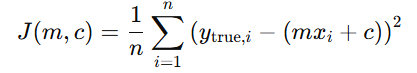 mean squared error