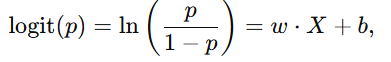 odds and probability equation