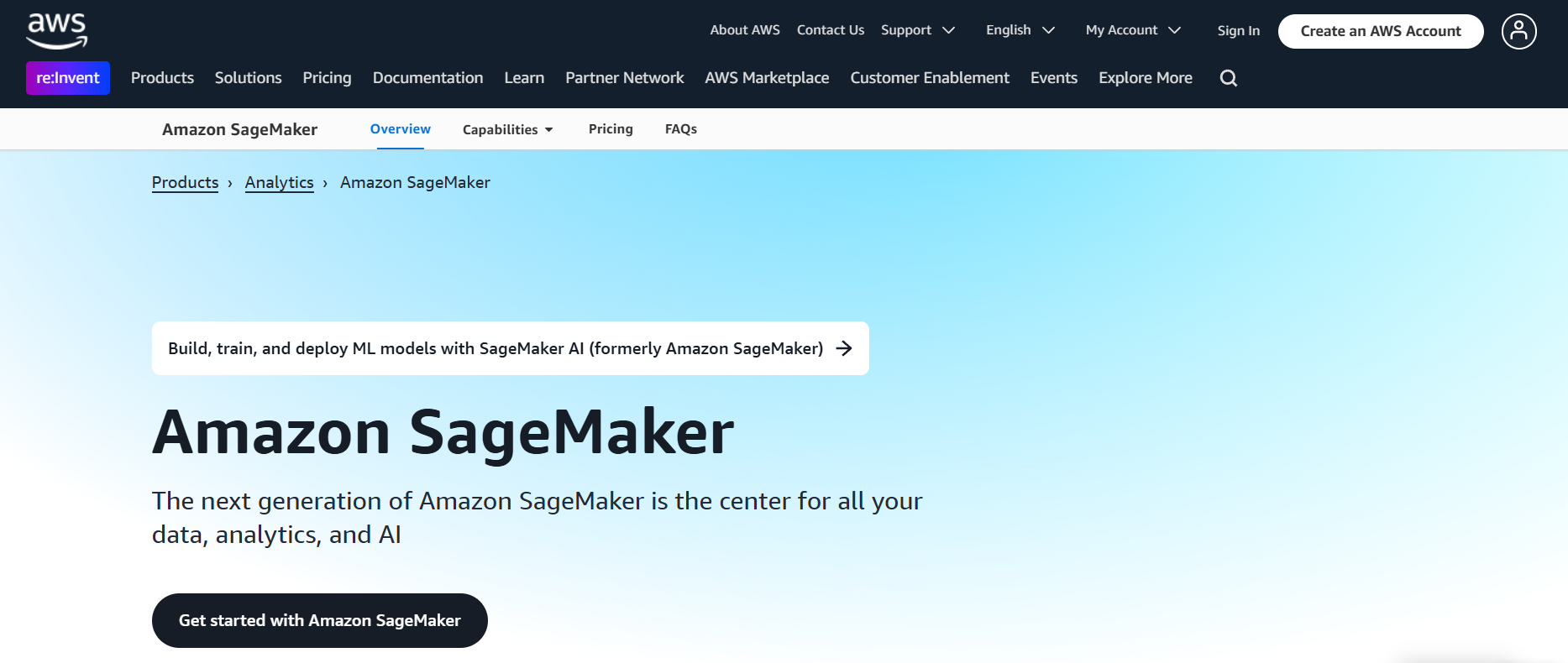 amazon sagemaker